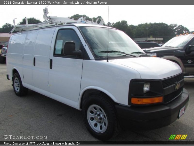 Summit White / Medium Pewter 2011 Chevrolet Express 1500 Work Van