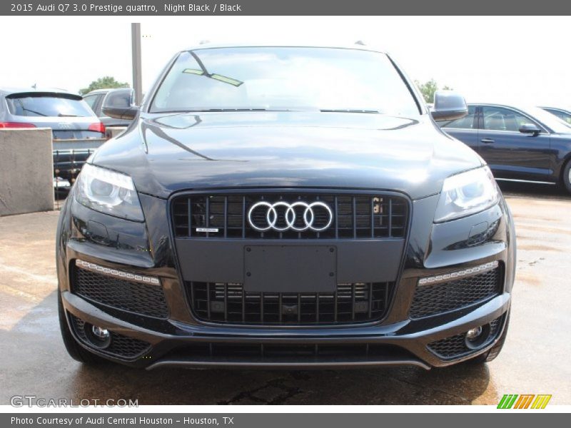 Night Black / Black 2015 Audi Q7 3.0 Prestige quattro