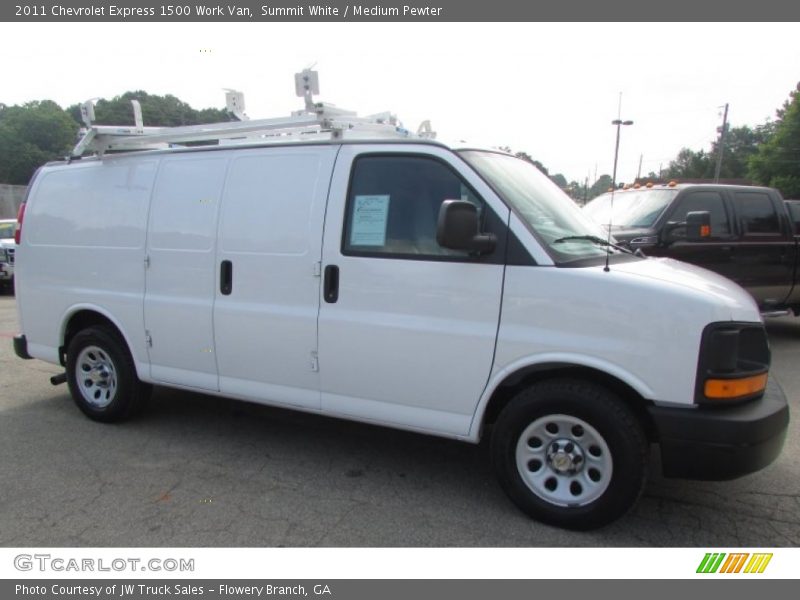 Summit White / Medium Pewter 2011 Chevrolet Express 1500 Work Van