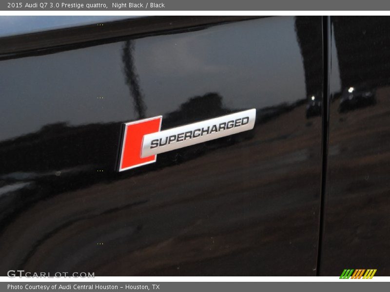 Night Black / Black 2015 Audi Q7 3.0 Prestige quattro
