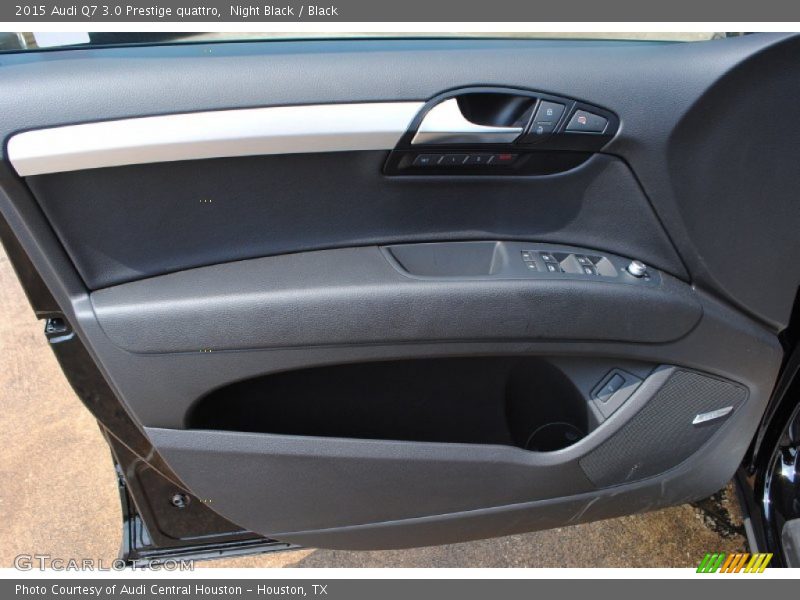 Night Black / Black 2015 Audi Q7 3.0 Prestige quattro