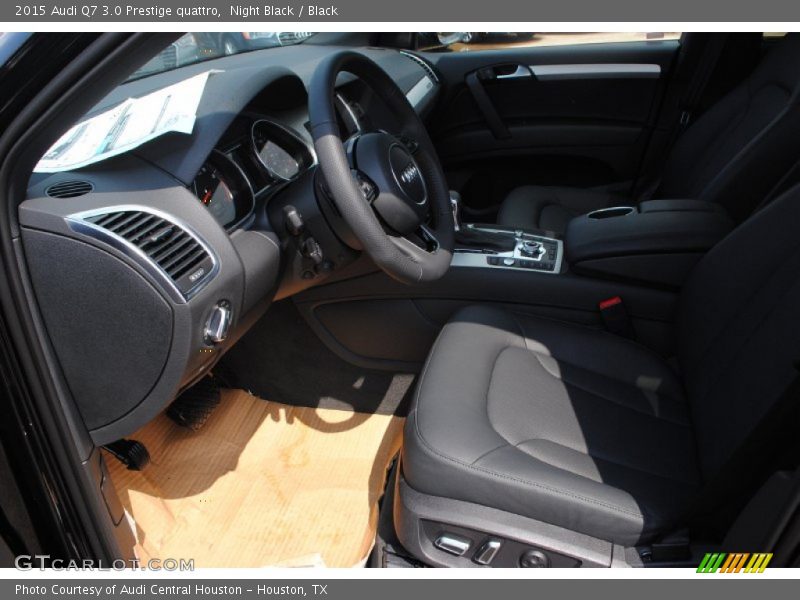 Night Black / Black 2015 Audi Q7 3.0 Prestige quattro