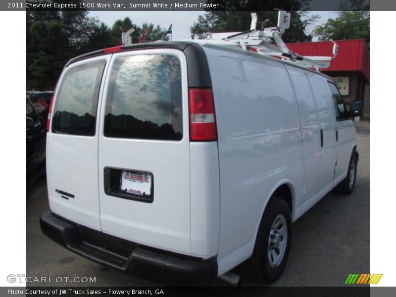 Summit White / Medium Pewter 2011 Chevrolet Express 1500 Work Van