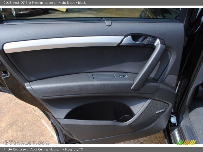 Night Black / Black 2015 Audi Q7 3.0 Prestige quattro
