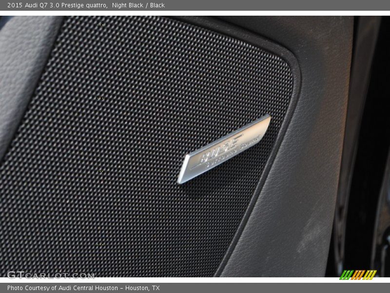 Night Black / Black 2015 Audi Q7 3.0 Prestige quattro