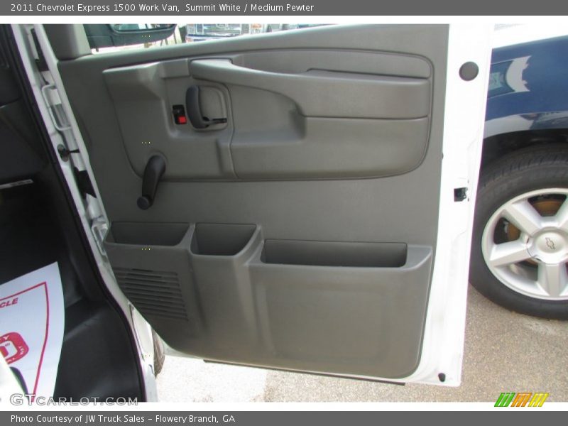 Summit White / Medium Pewter 2011 Chevrolet Express 1500 Work Van