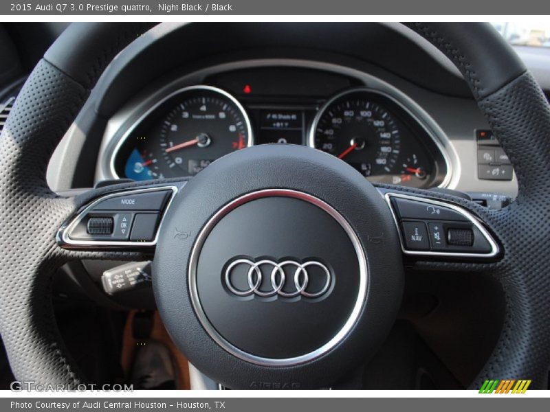 Night Black / Black 2015 Audi Q7 3.0 Prestige quattro
