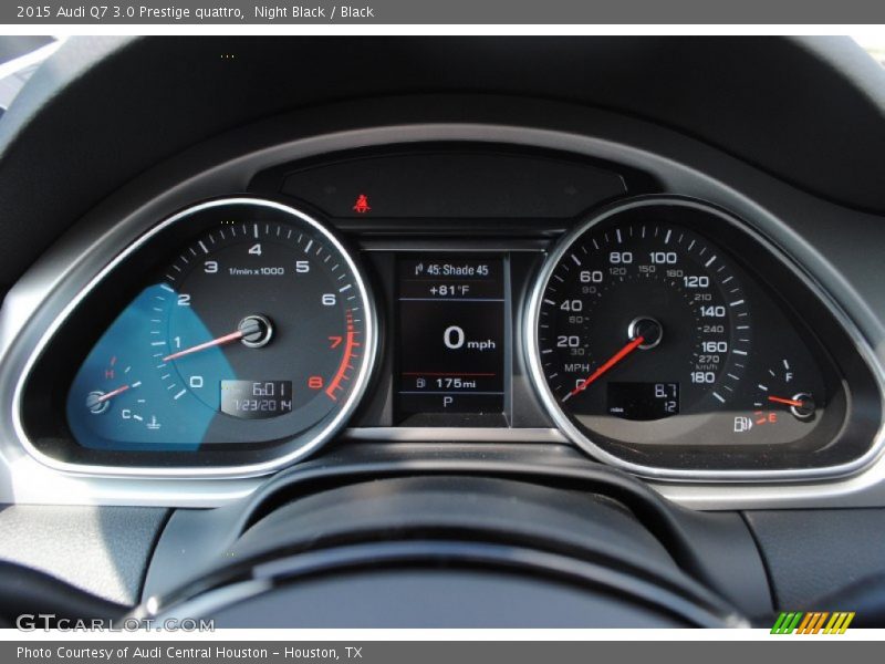 Night Black / Black 2015 Audi Q7 3.0 Prestige quattro