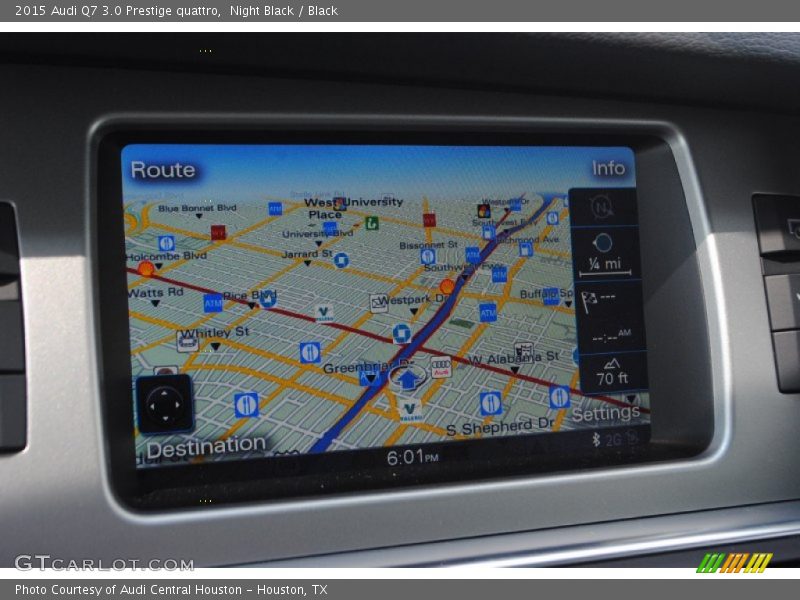 Night Black / Black 2015 Audi Q7 3.0 Prestige quattro