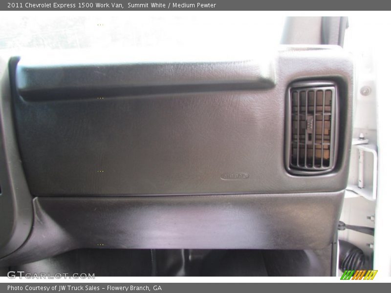 Summit White / Medium Pewter 2011 Chevrolet Express 1500 Work Van