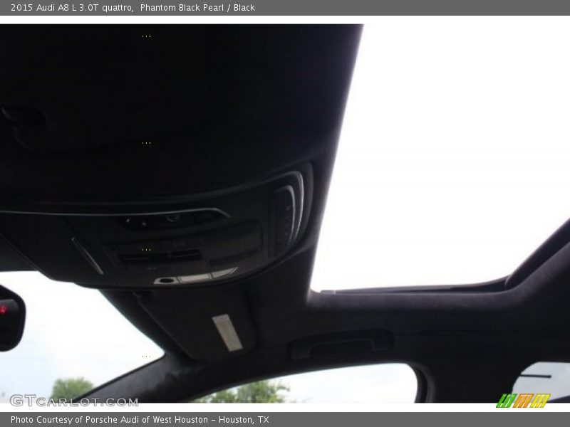 Phantom Black Pearl / Black 2015 Audi A8 L 3.0T quattro