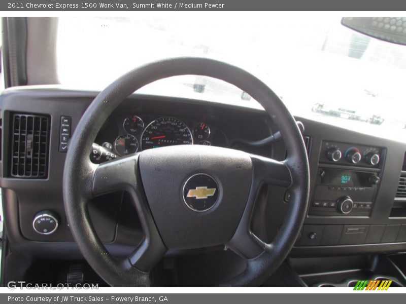 Summit White / Medium Pewter 2011 Chevrolet Express 1500 Work Van