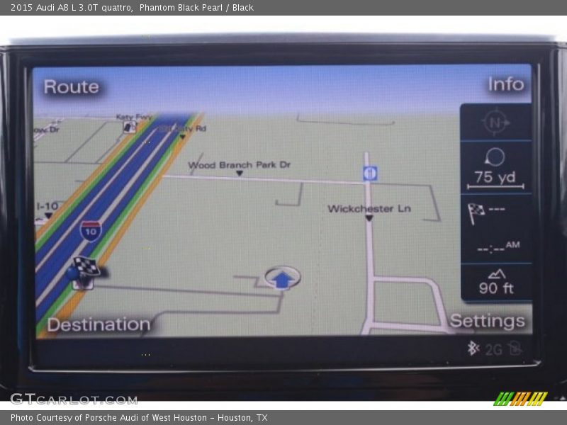 Navigation of 2015 A8 L 3.0T quattro