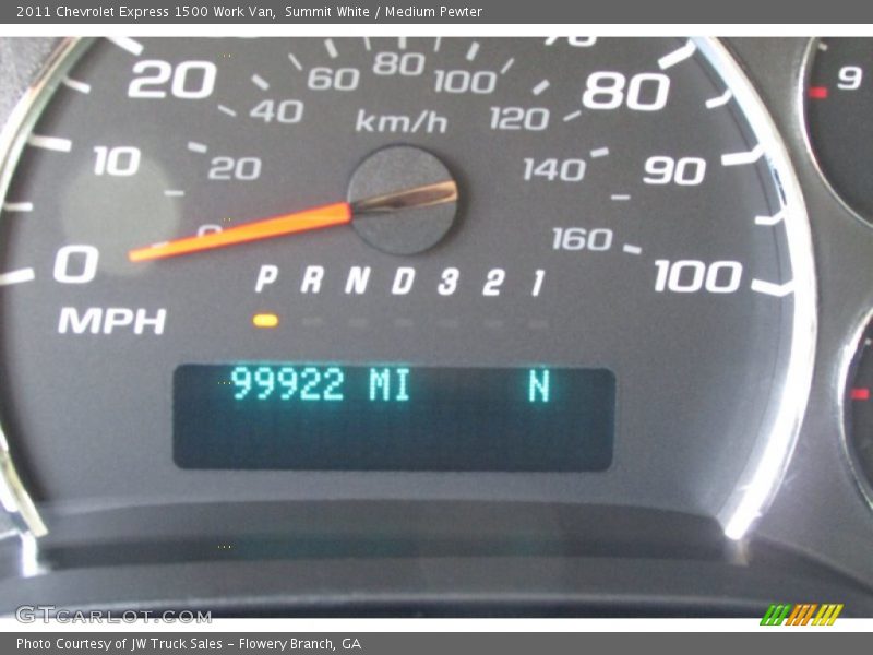 Summit White / Medium Pewter 2011 Chevrolet Express 1500 Work Van