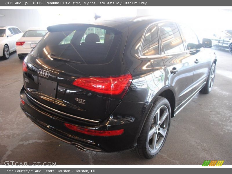 Mythos Black Metallic / Titanium Gray 2015 Audi Q5 3.0 TFSI Premium Plus quattro