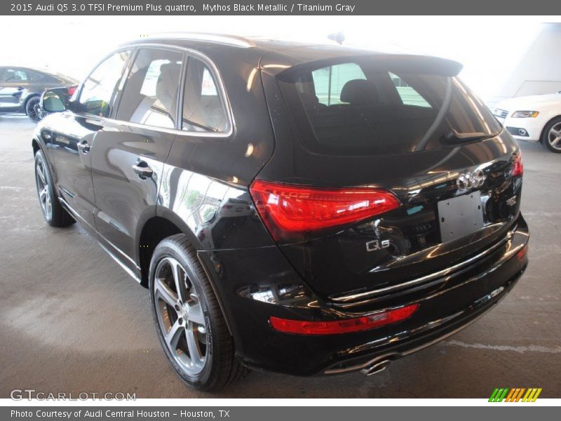 Mythos Black Metallic / Titanium Gray 2015 Audi Q5 3.0 TFSI Premium Plus quattro