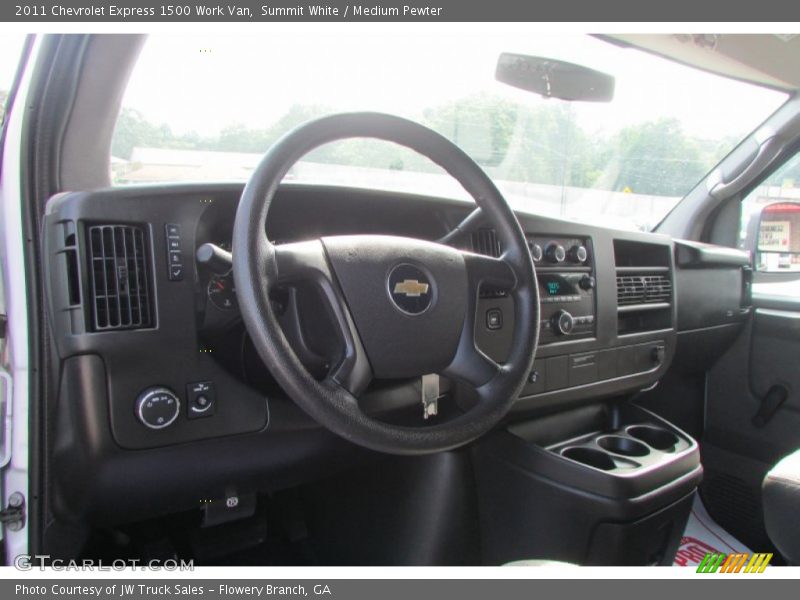 Summit White / Medium Pewter 2011 Chevrolet Express 1500 Work Van