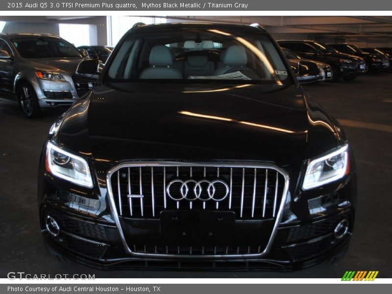 Mythos Black Metallic / Titanium Gray 2015 Audi Q5 3.0 TFSI Premium Plus quattro