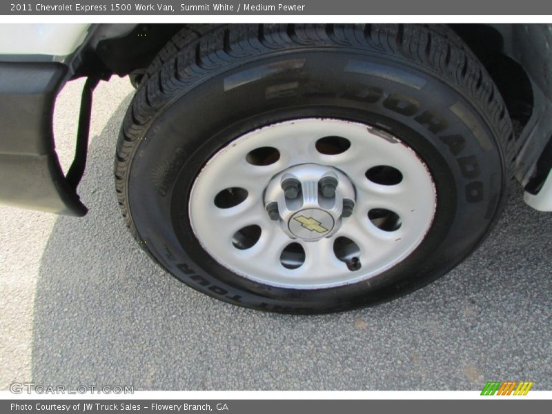Summit White / Medium Pewter 2011 Chevrolet Express 1500 Work Van