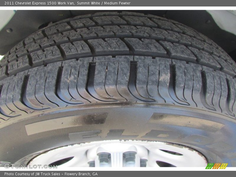 Summit White / Medium Pewter 2011 Chevrolet Express 1500 Work Van