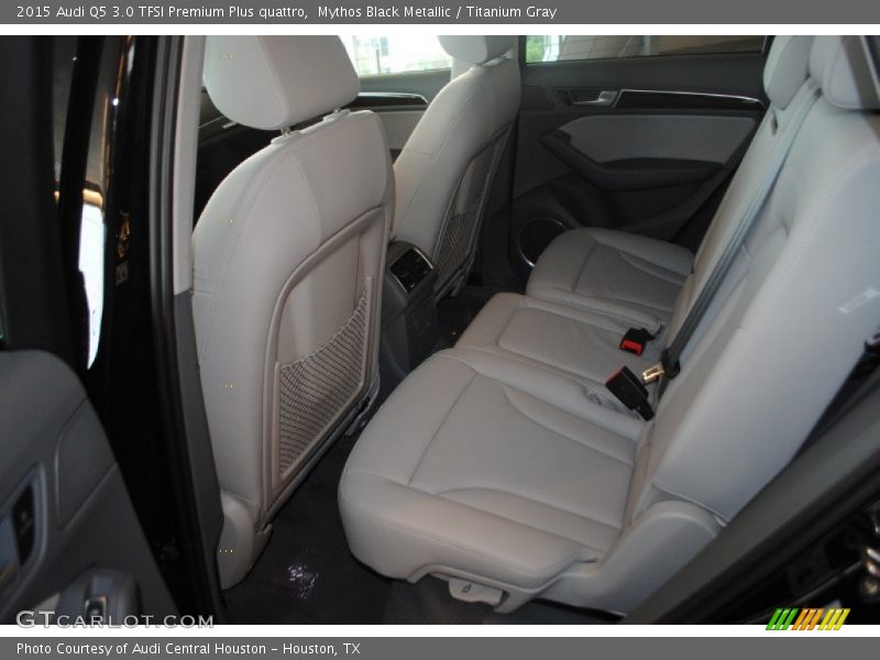 Mythos Black Metallic / Titanium Gray 2015 Audi Q5 3.0 TFSI Premium Plus quattro