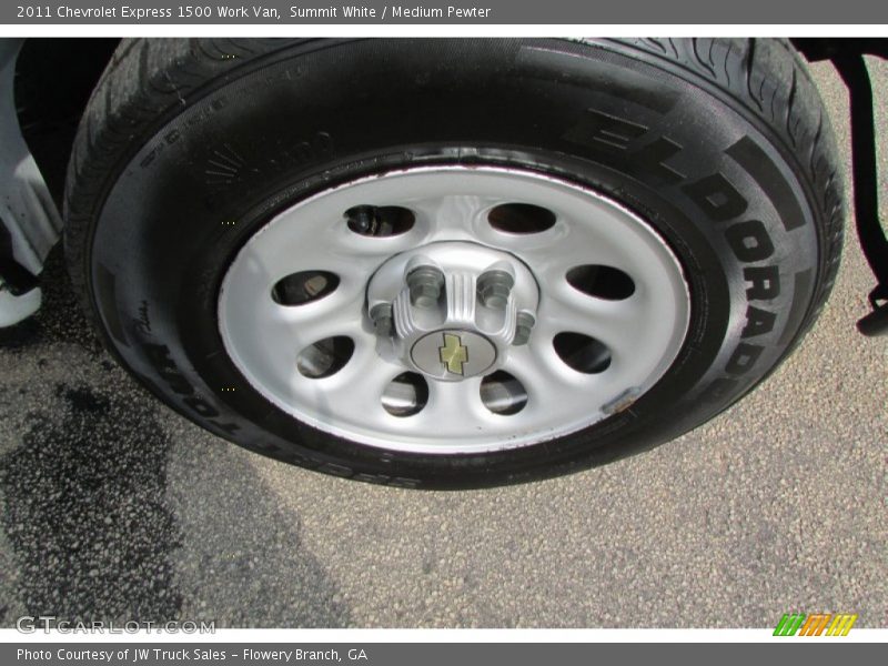 Summit White / Medium Pewter 2011 Chevrolet Express 1500 Work Van