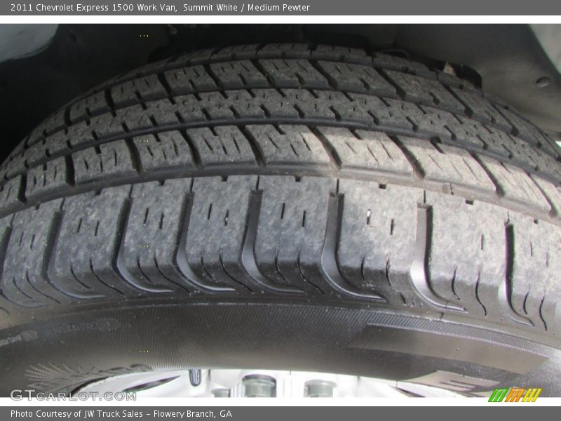 Summit White / Medium Pewter 2011 Chevrolet Express 1500 Work Van