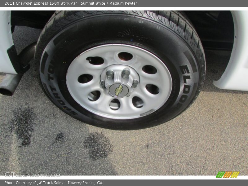 Summit White / Medium Pewter 2011 Chevrolet Express 1500 Work Van