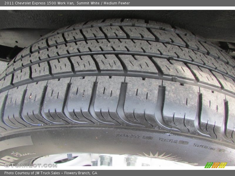 Summit White / Medium Pewter 2011 Chevrolet Express 1500 Work Van