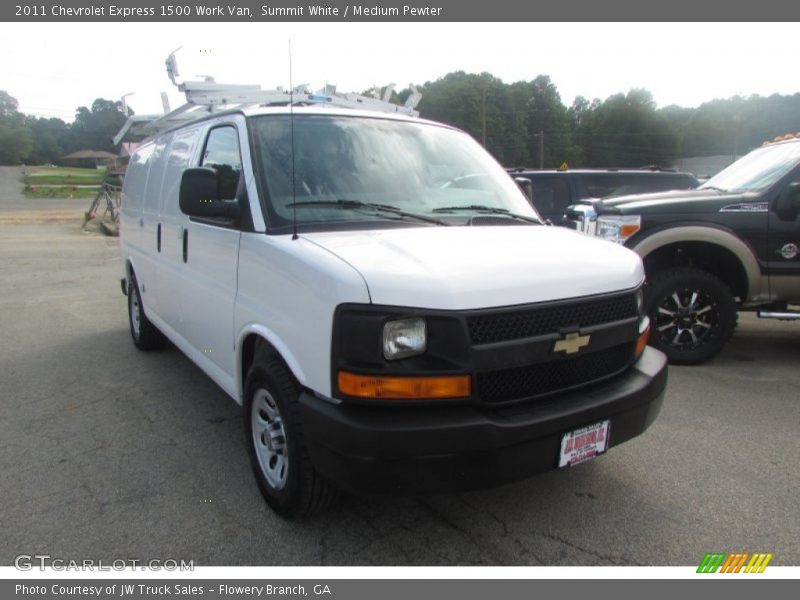 Summit White / Medium Pewter 2011 Chevrolet Express 1500 Work Van