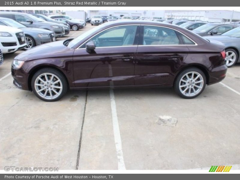  2015 A3 1.8 Premium Plus Shiraz Red Metallic