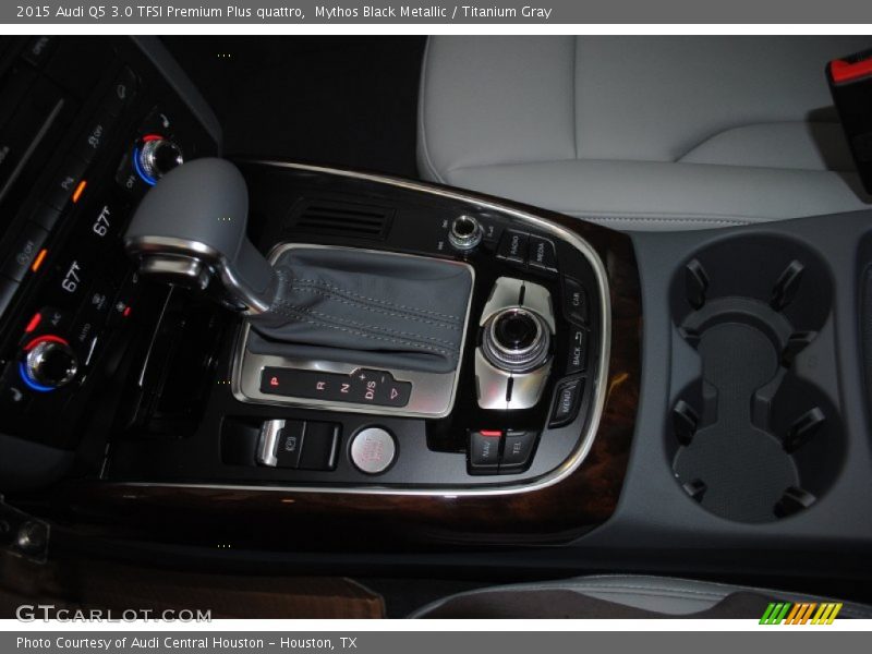 Mythos Black Metallic / Titanium Gray 2015 Audi Q5 3.0 TFSI Premium Plus quattro