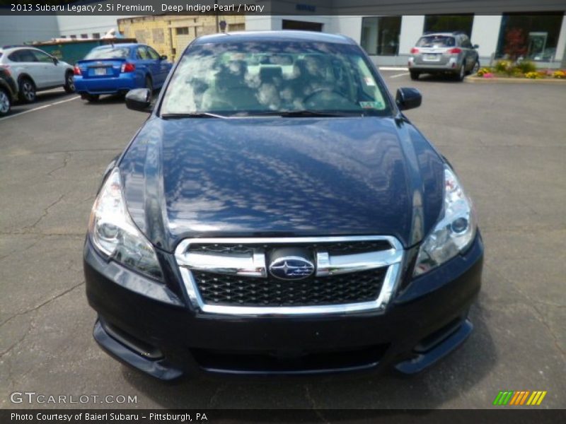 Deep Indigo Pearl / Ivory 2013 Subaru Legacy 2.5i Premium