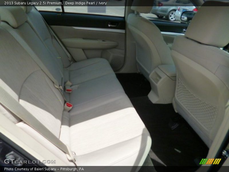 Deep Indigo Pearl / Ivory 2013 Subaru Legacy 2.5i Premium