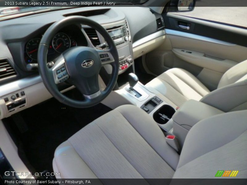 Deep Indigo Pearl / Ivory 2013 Subaru Legacy 2.5i Premium