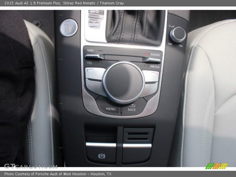 Shiraz Red Metallic / Titanium Gray 2015 Audi A3 1.8 Premium Plus