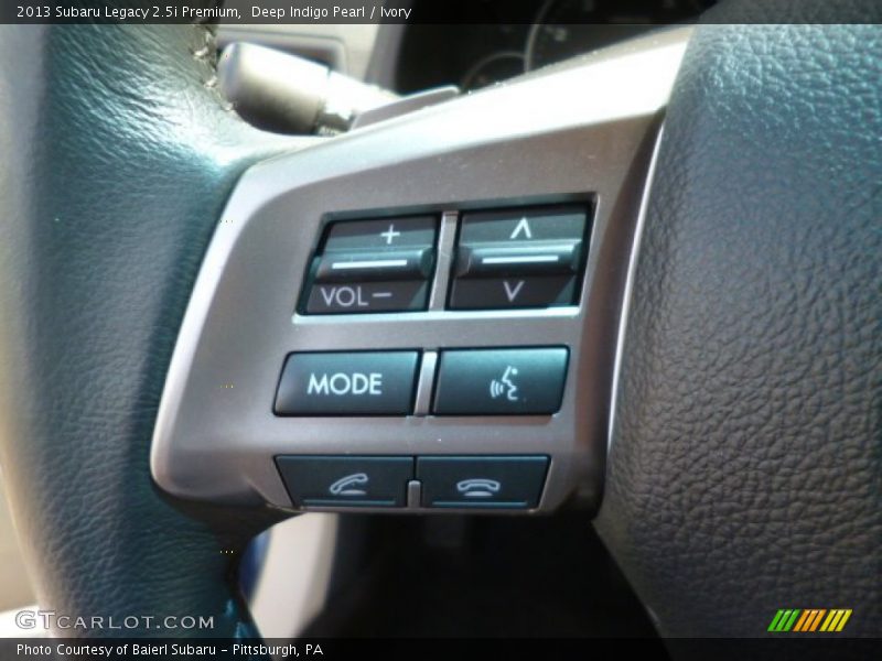 Deep Indigo Pearl / Ivory 2013 Subaru Legacy 2.5i Premium