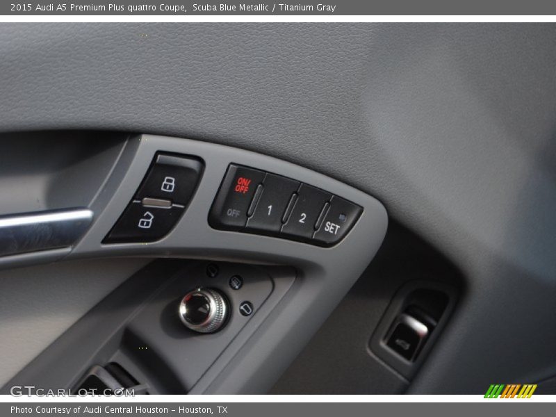 Controls of 2015 A5 Premium Plus quattro Coupe
