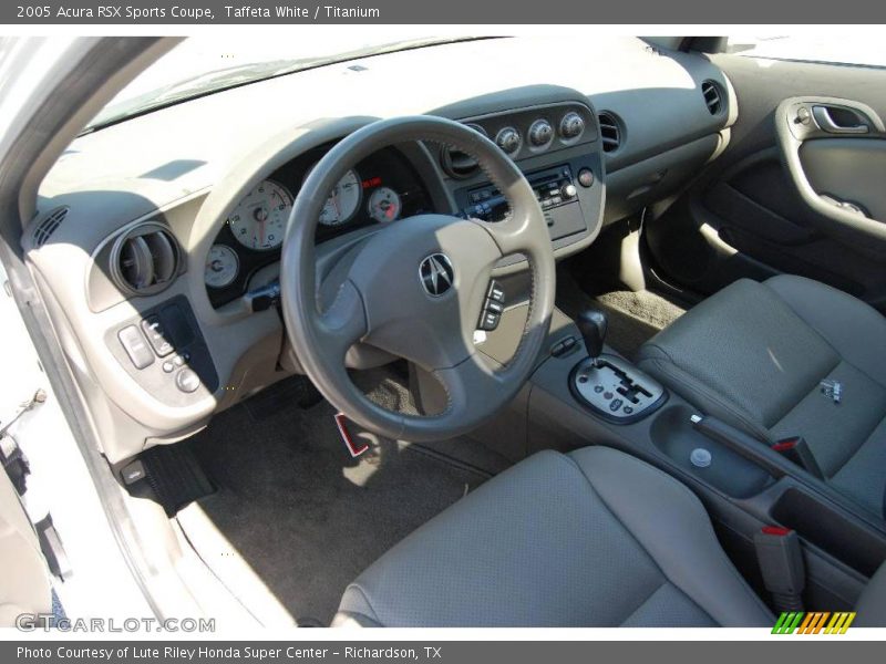 Taffeta White / Titanium 2005 Acura RSX Sports Coupe