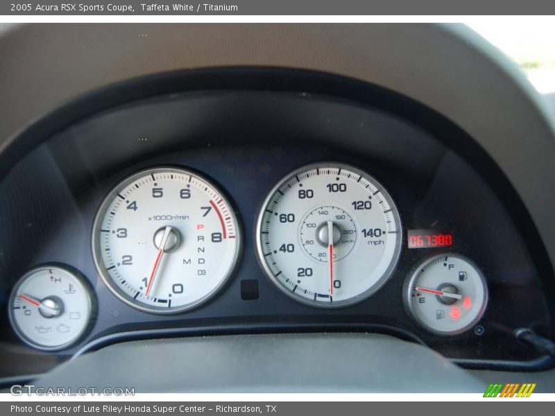 Taffeta White / Titanium 2005 Acura RSX Sports Coupe