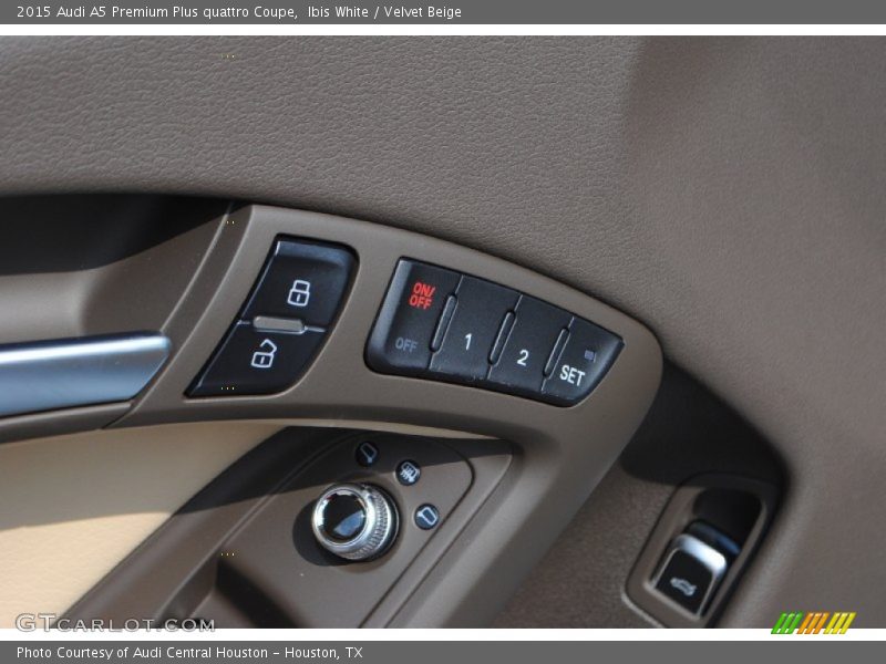 Ibis White / Velvet Beige 2015 Audi A5 Premium Plus quattro Coupe