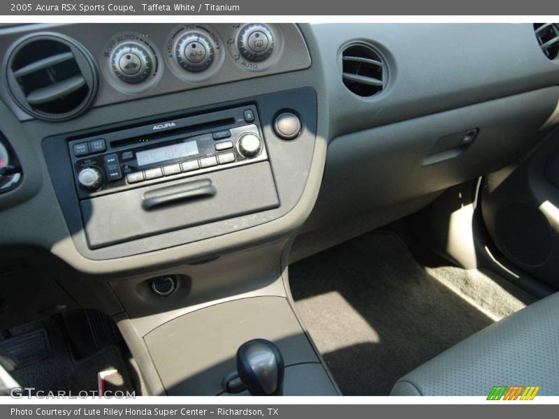 Taffeta White / Titanium 2005 Acura RSX Sports Coupe