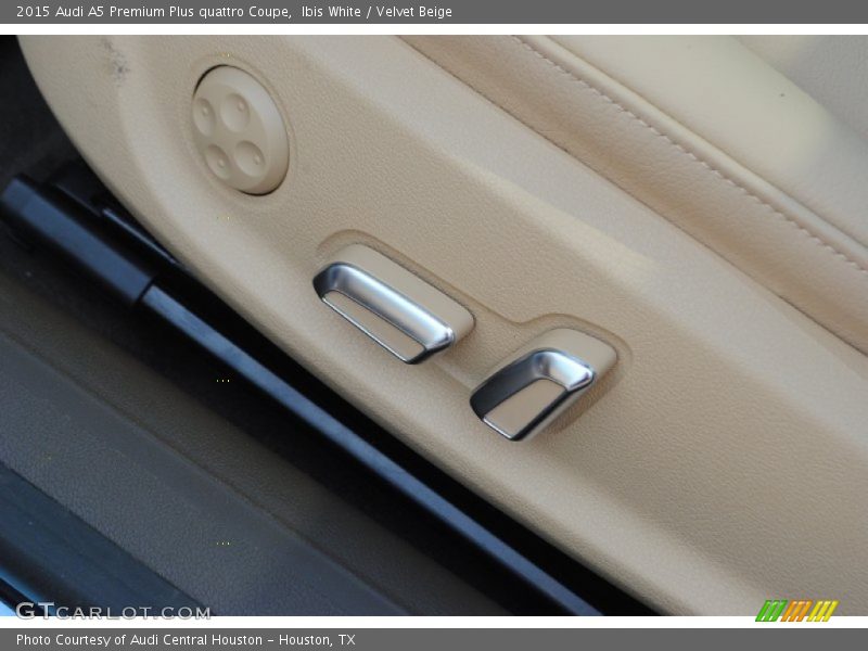 Ibis White / Velvet Beige 2015 Audi A5 Premium Plus quattro Coupe