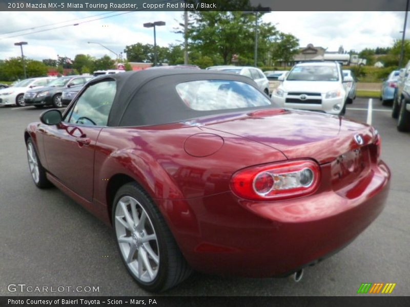 Copper Red Mica / Black 2010 Mazda MX-5 Miata Touring Roadster