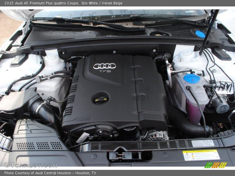 Ibis White / Velvet Beige 2015 Audi A5 Premium Plus quattro Coupe