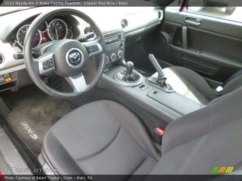 Copper Red Mica / Black 2010 Mazda MX-5 Miata Touring Roadster