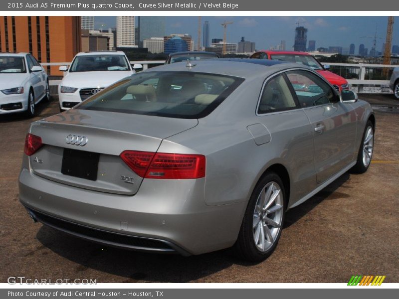  2015 A5 Premium Plus quattro Coupe Cuvee Silver Metallic