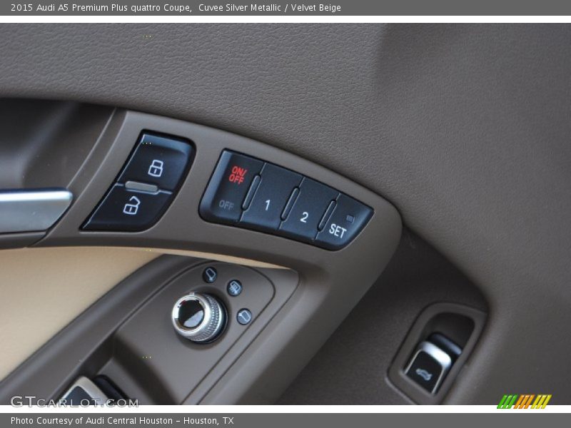Cuvee Silver Metallic / Velvet Beige 2015 Audi A5 Premium Plus quattro Coupe