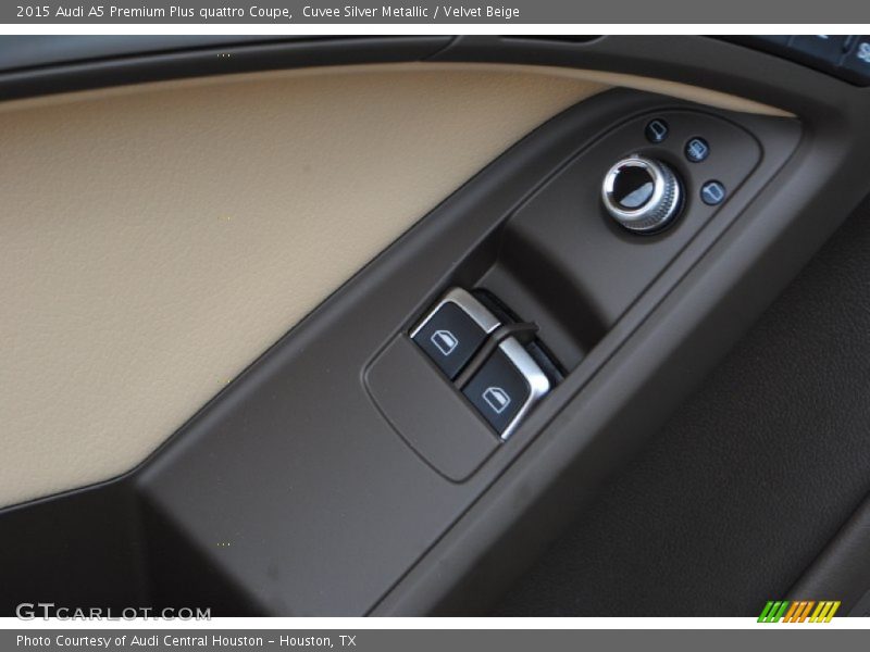 Cuvee Silver Metallic / Velvet Beige 2015 Audi A5 Premium Plus quattro Coupe
