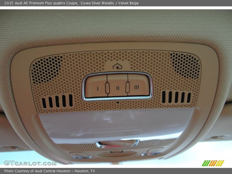 Controls of 2015 A5 Premium Plus quattro Coupe